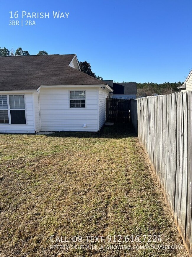 Building Photo - "3-Bedroom Oasis in Pooler with 2 Full Bat...