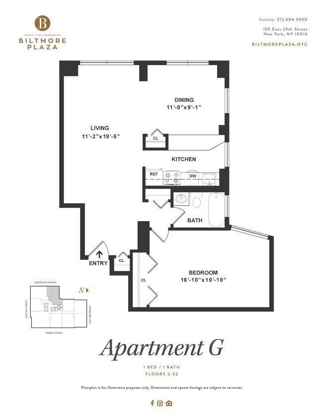 Floorplan - Biltmore Plaza