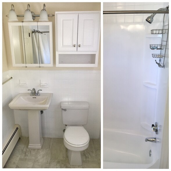 new tile bathrooms with tub and shower - 20 Hobart Ln