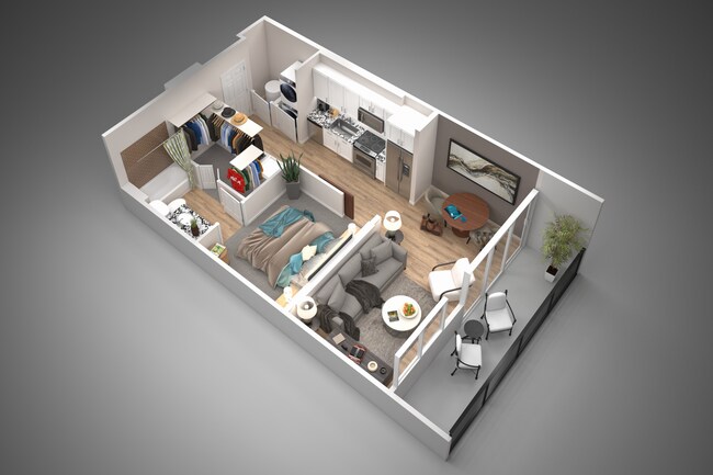Floorplan - The Halsten at Chauncey Lane