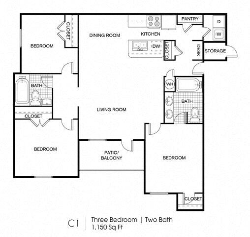 Floorplan - Westshore Palms