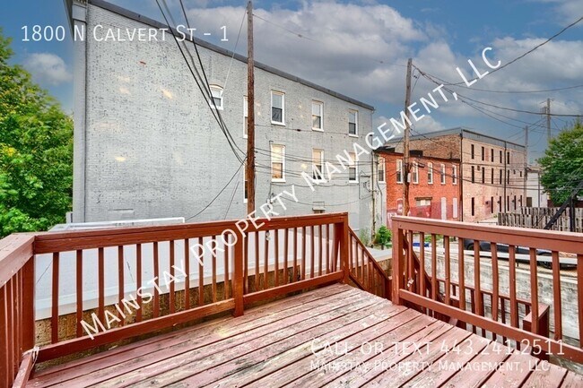 Building Photo - 1800 N Calvert St