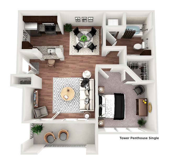 Floorplan - The Villa at River Pointe