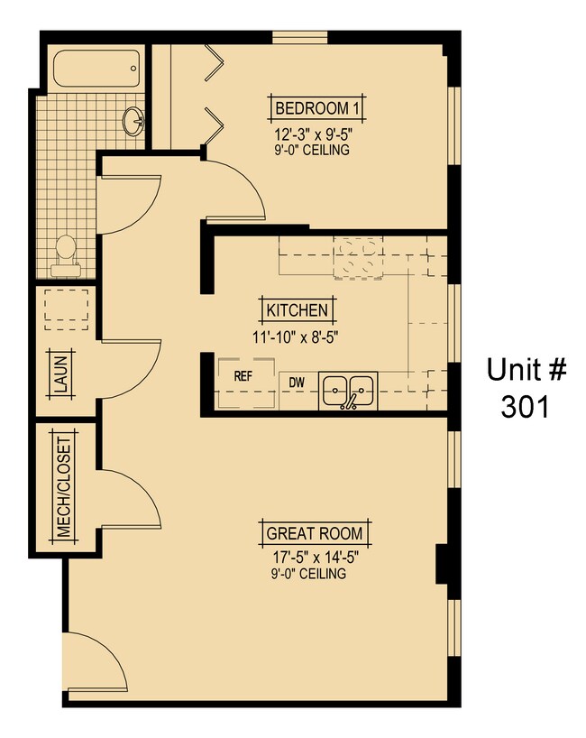 Floorplan - Tapp's Building