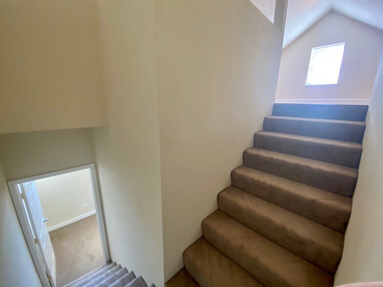 Stairs to third floor - 1152 W 19th Pl
