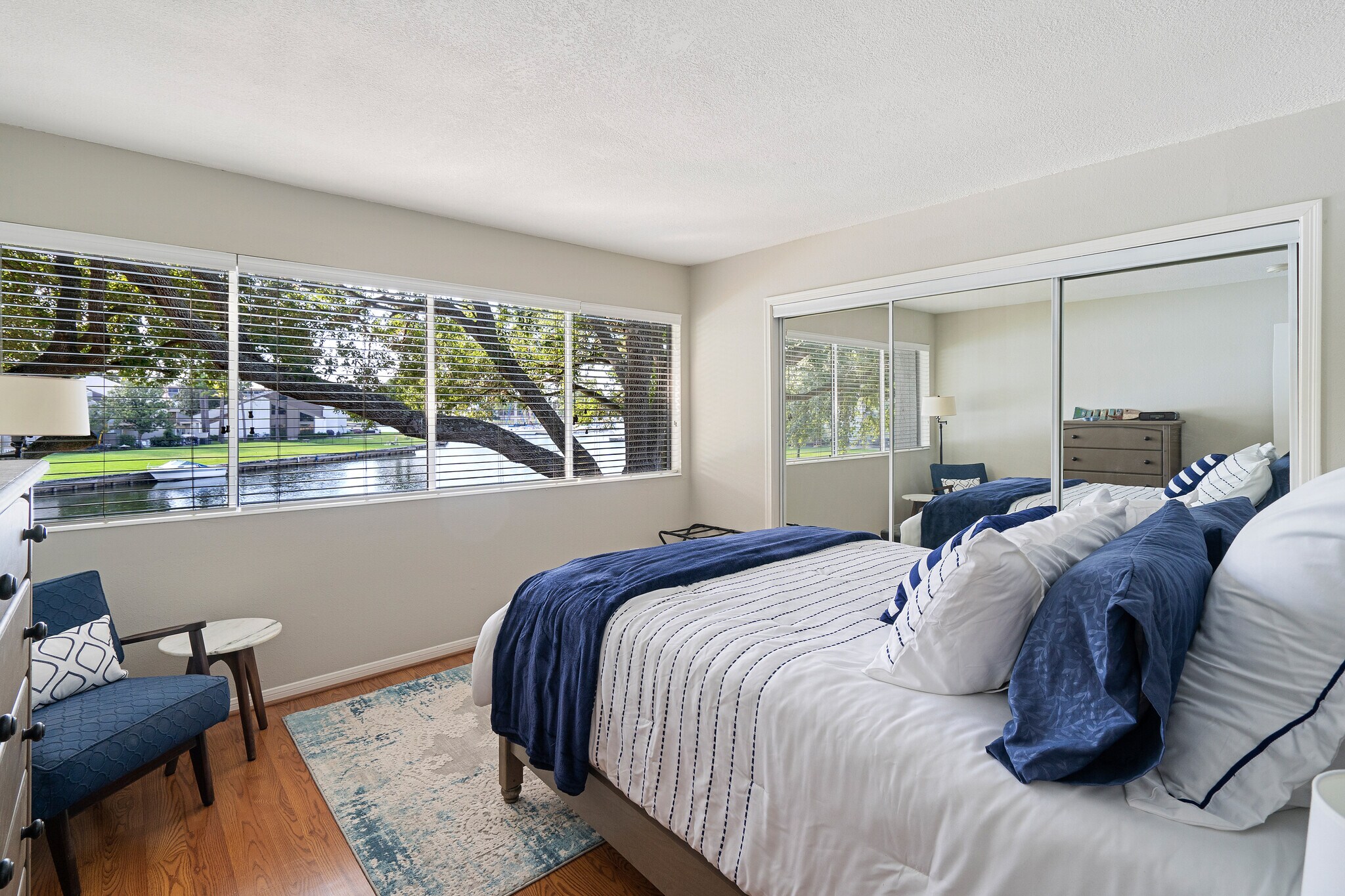 Waterview from bedroom - 12100 Melville Dr