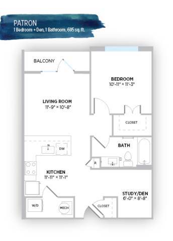 Floorplan - Gallerie Apartments