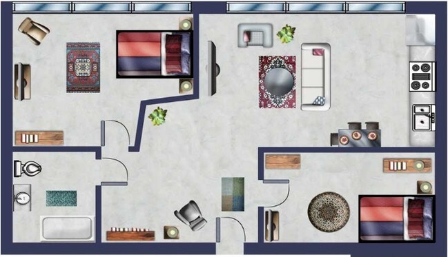 2BR/1BA - Button Factory