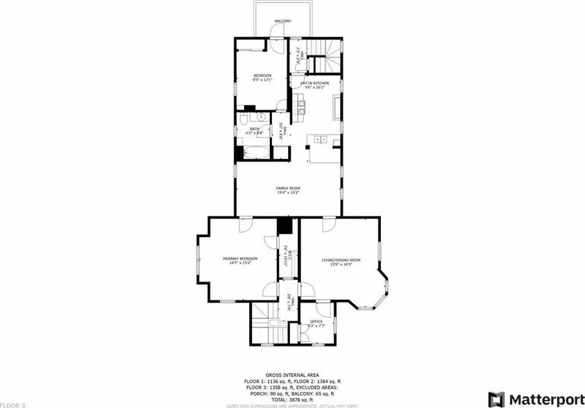 Unit 2 layout - 3208 Logan Ave N