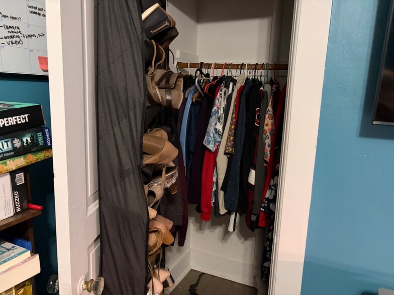 Bedroom 3 closet - 2762 N Oakland Ave