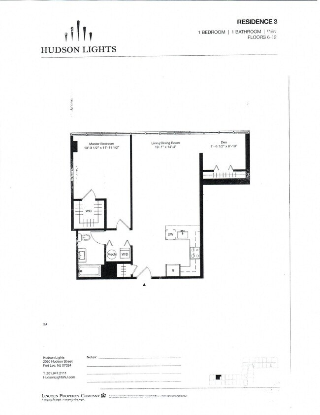Floorplan - Hudson Lights