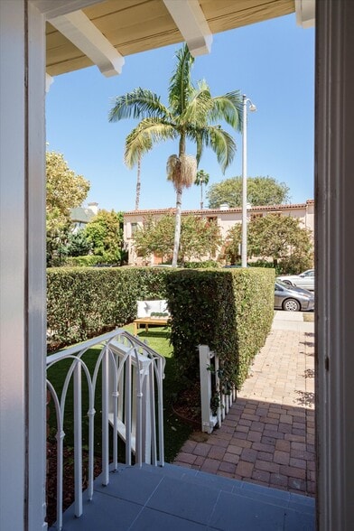 View from front door - 215 S Poinsettia Pl