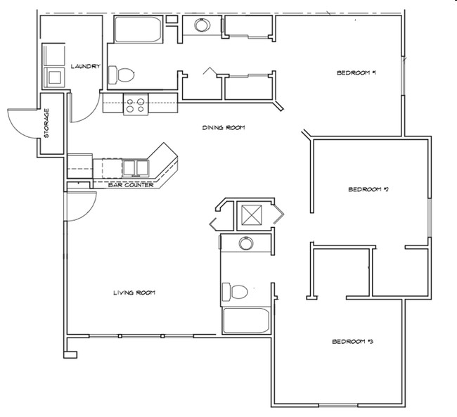 3BR/2BA - Creekside at Bellemeade