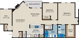 2BR/2BA - Gateway Village Apartments
