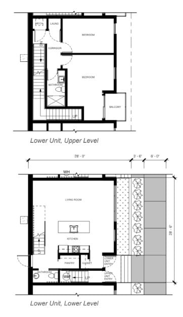 Floorplan - Sabin Townhomes