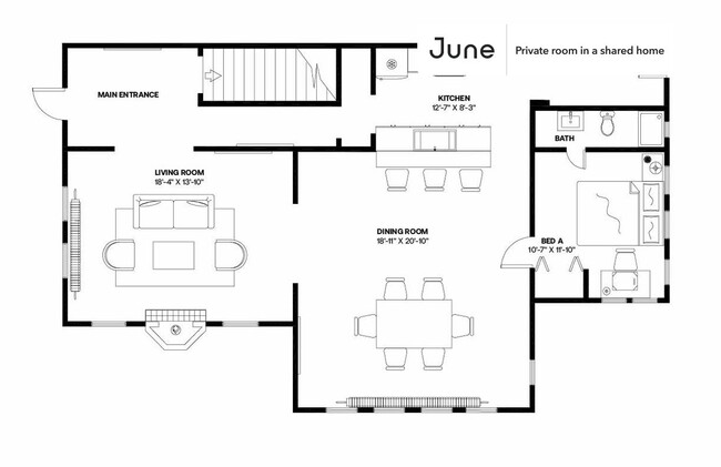 Building Photo - Private bedroom in 7 bed/4 bath Home
