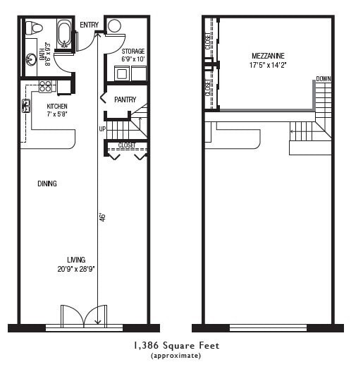 Floorplan - Belmont Dairy Apartments and Lofts