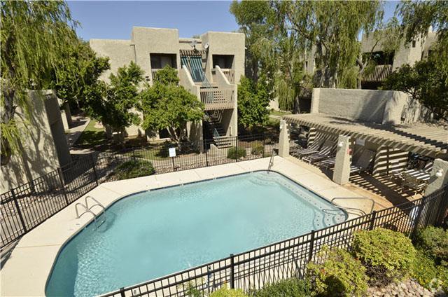 Primary Photo - 1 bedroom, View of the Pool & Galley style...