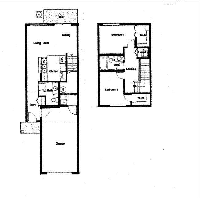 Floorplan - Lincoln Park Townhomes