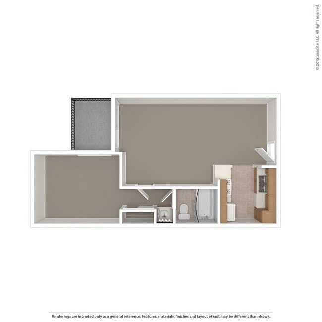 Floorplan - Oak Park (South Bldg)