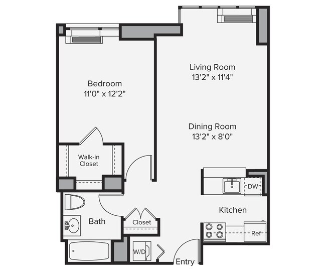 Floorplan - Avalon Riverview South Tower
