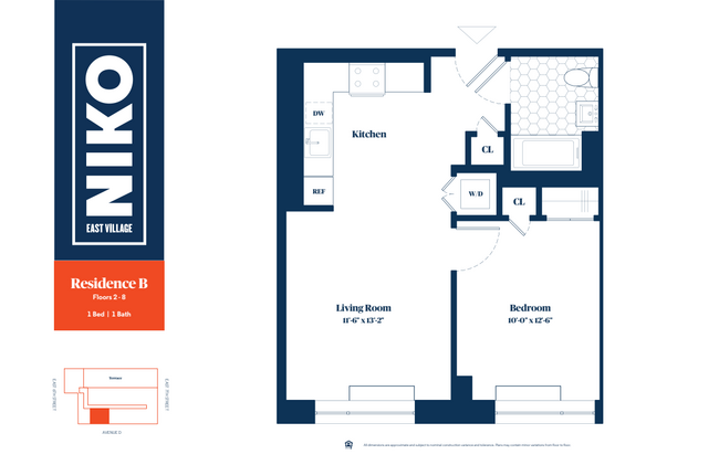Floorplan - Niko East Village