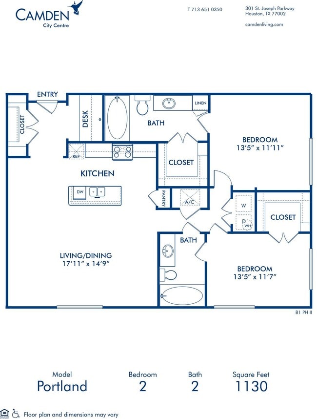 Floorplan - Camden City Centre