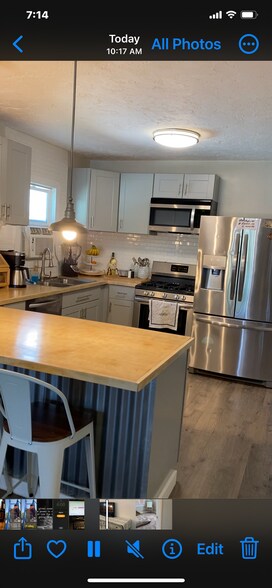 Upstairs / Main Floor Kitchen - 20 W 2nd N