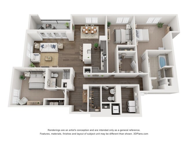 Floorplan - The Residences at Amberley Woods