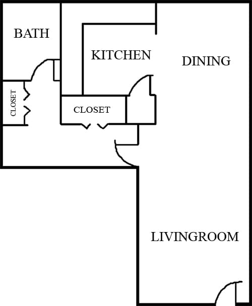 Efficiency - Lemans Square Apartments