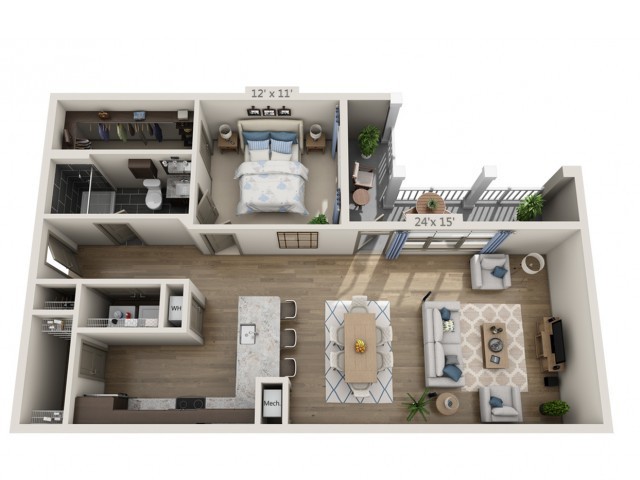 Floorplan - Overture Fair Ridge 62+ Active Adult Apart...