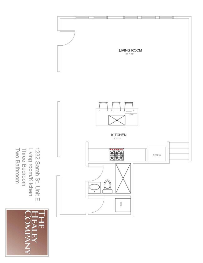 Floorplan - 1232 Sarah St