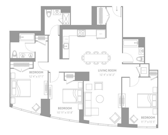 Floorplan - Ellipse Apartments