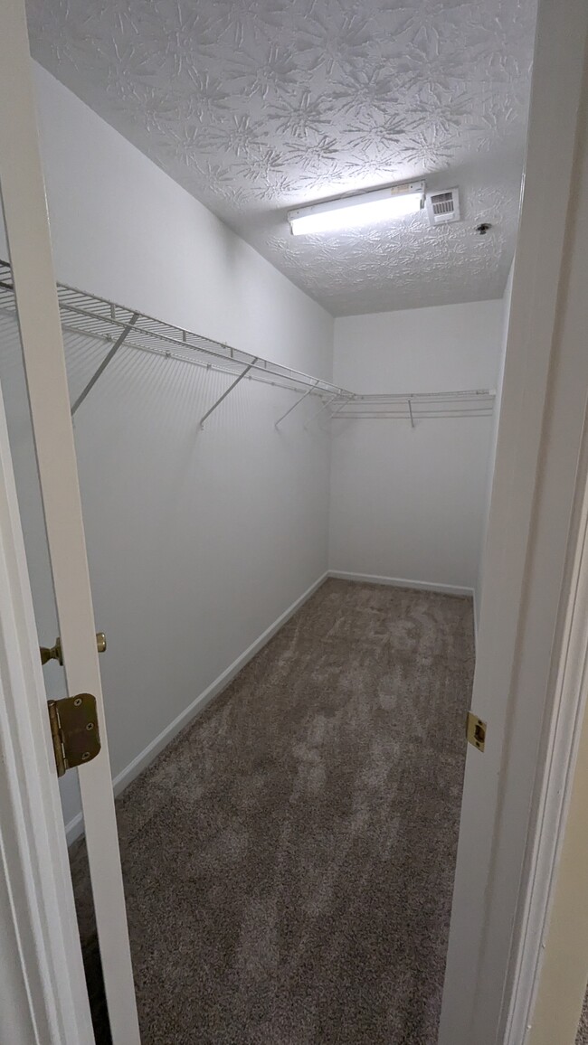 Primary room walk-in closet - 221 Village Square Dr
