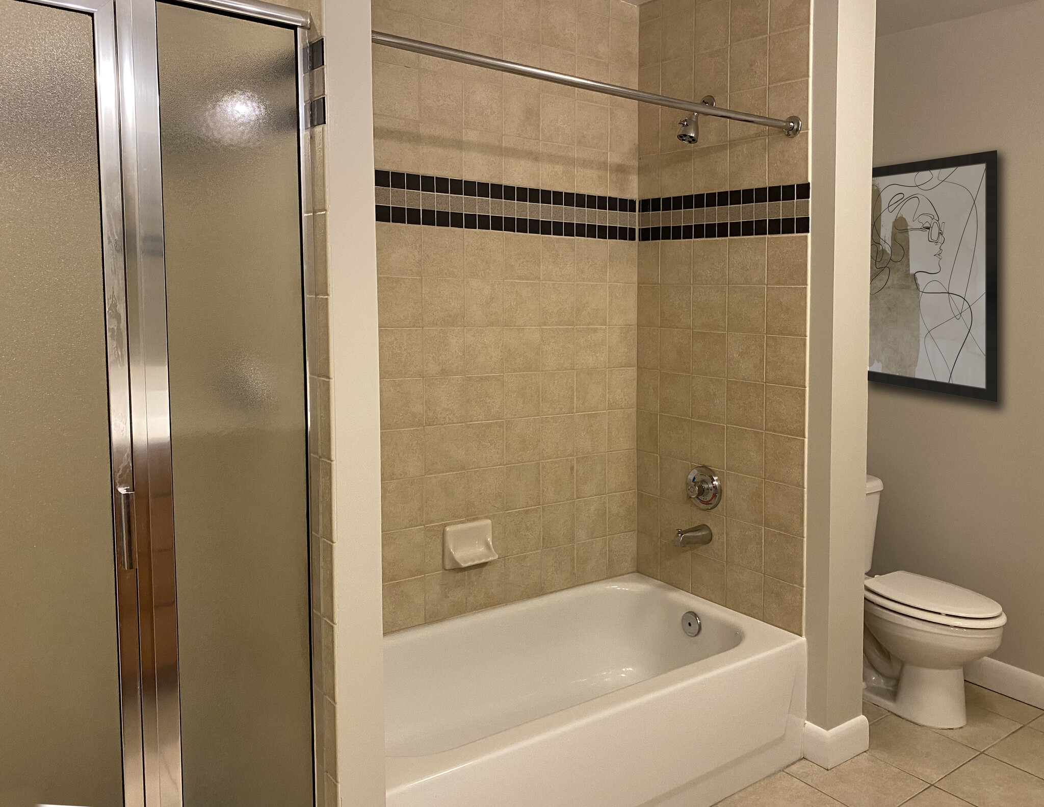 Bathroom on upper level - 400 Massachusetts Ave NW