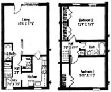 2BR/1.5BA - Pine Ridge at Reynolda