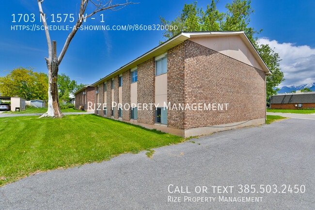 Building Photo - 1703 N 1575 W