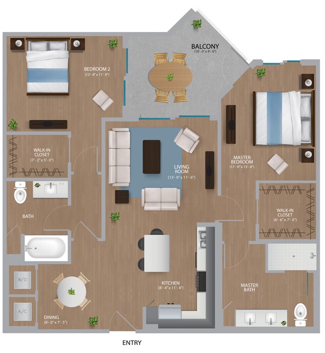 Floorplan - Shalimar at Plantation