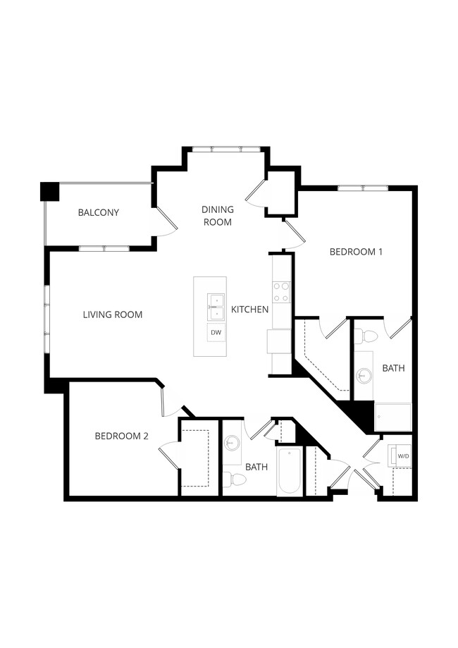 Floorplan - Van Buren East