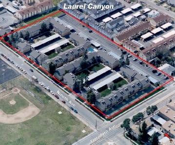 Aerial Photo - Laurel Canyon Apartments