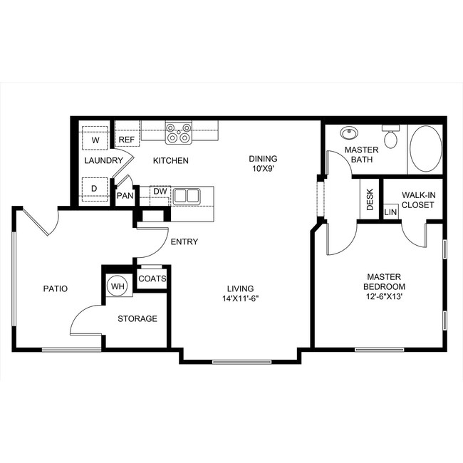 Floorplan - The Grove Apartments