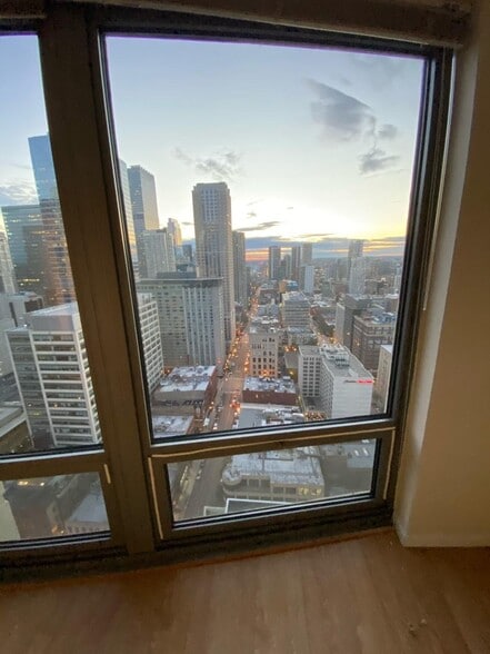View from the bedroom - 440 N Wabash Ave
