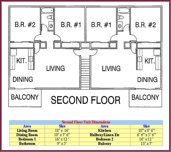 1000 Square Feet - Garden Terrace Apts