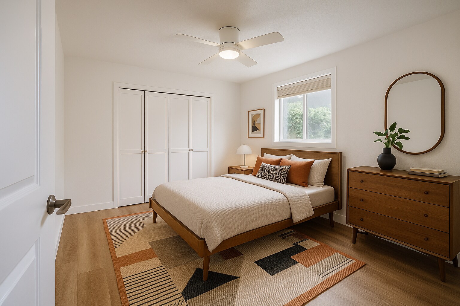 Ai staged bedroom 2 - 3948 S Brandon St