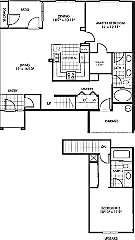 2BR/2BA Rome - Provence at Valencia