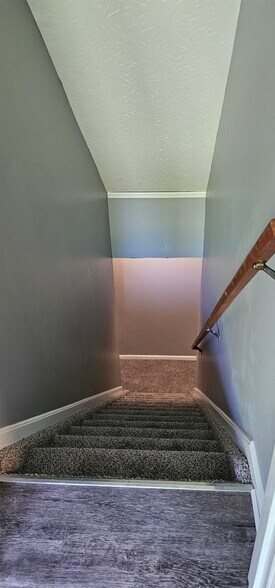 stairs to the basement - 6553 Clearview Lake Dr