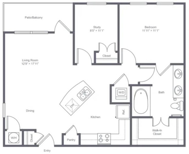 Floorplan - Park Central at Flower Mound