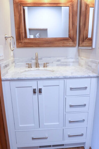 Guest bathroom vanity - 4005 Lake Mary Rd