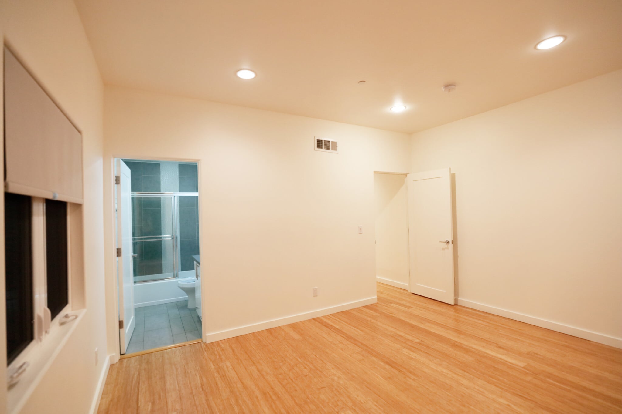 Rear Bedroom Bathroom & Entry Door - 741 Wilcox Ave