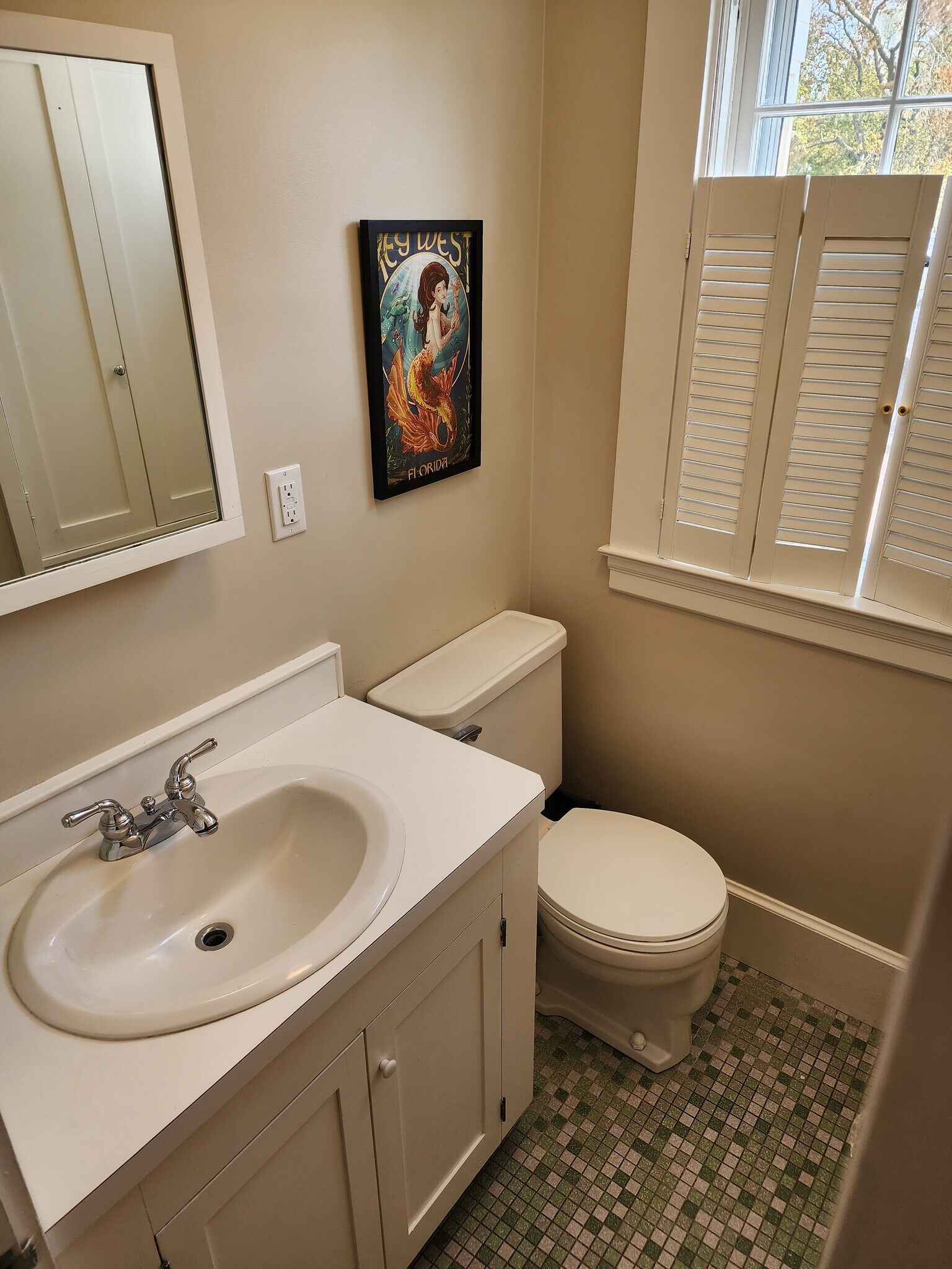 Bathroom downstairs - 211 Elm St